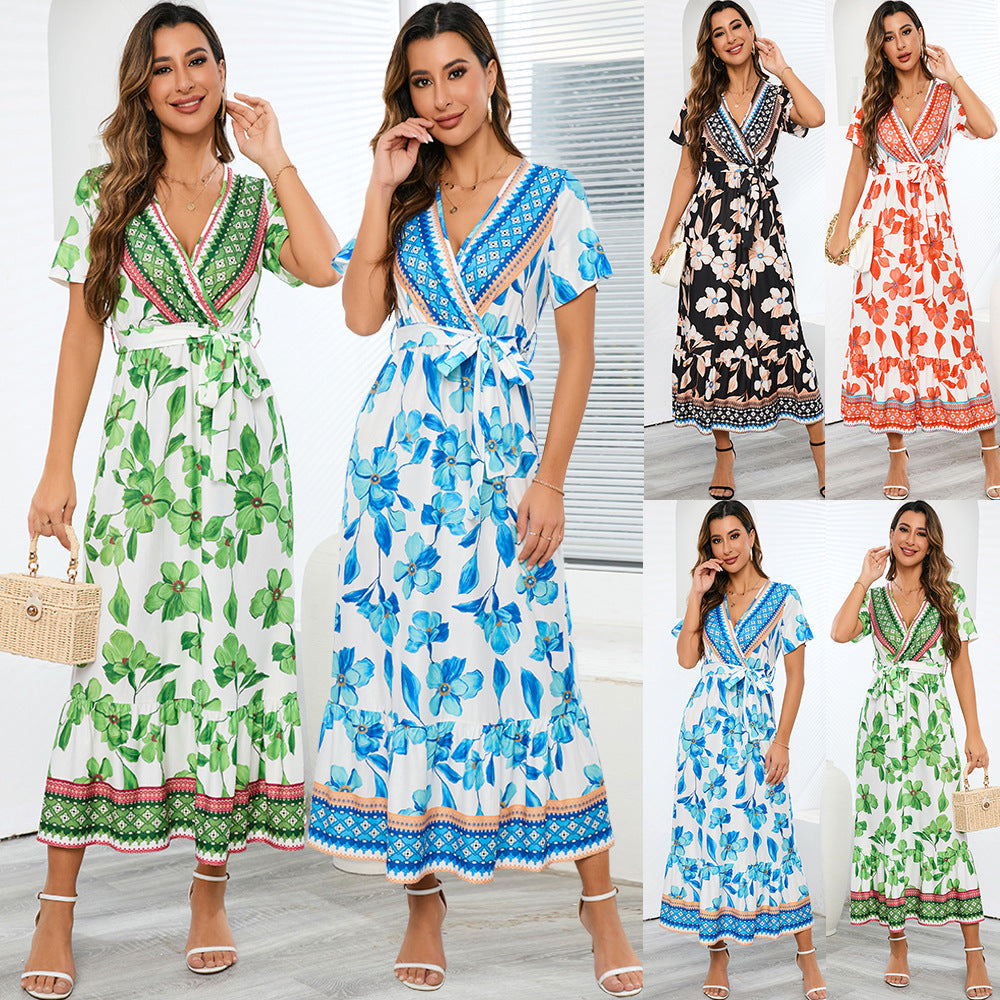 Summer Bohemian Long Beach Dresses