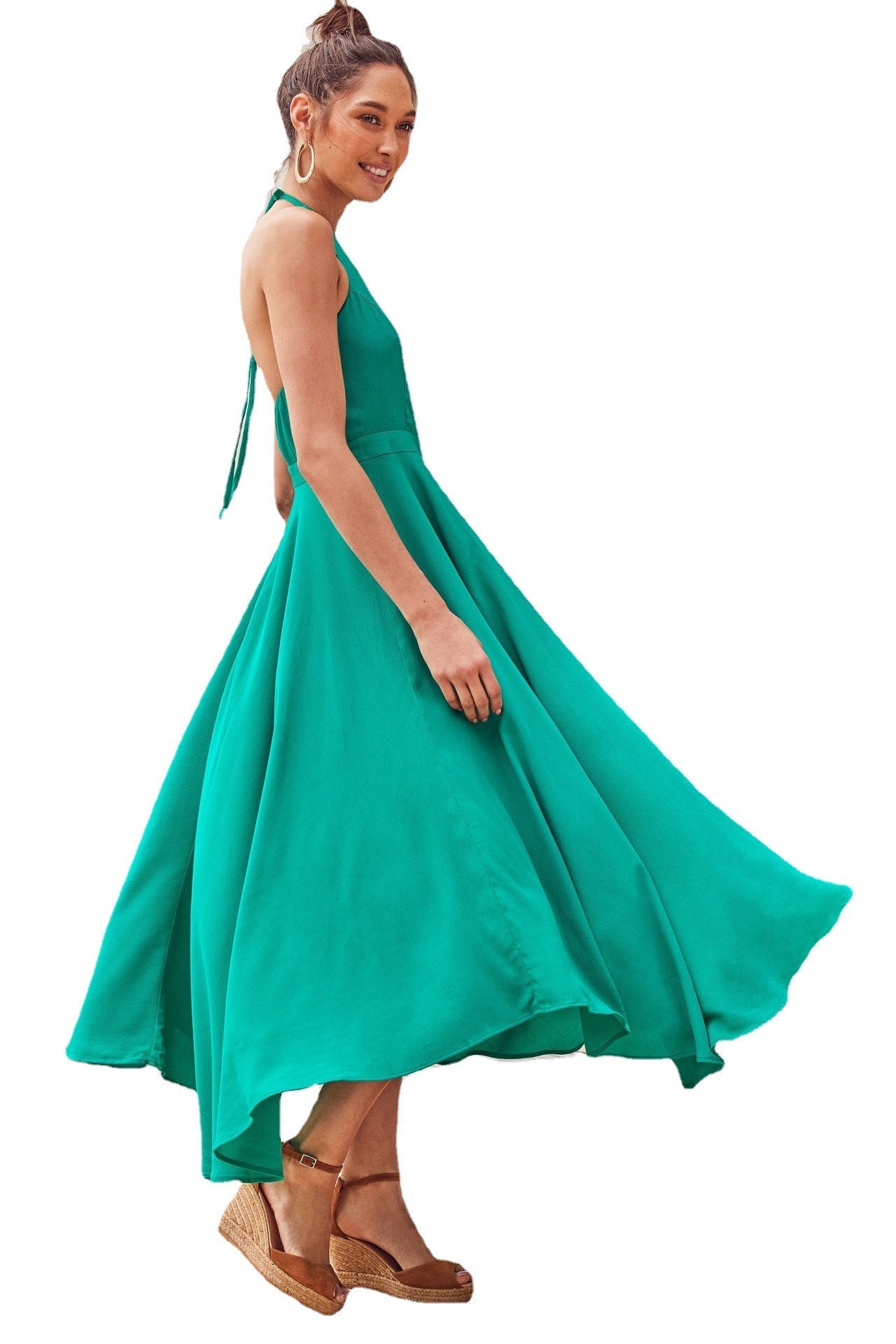 Sexy Floral Print Long Boho Summer Beach Dresses