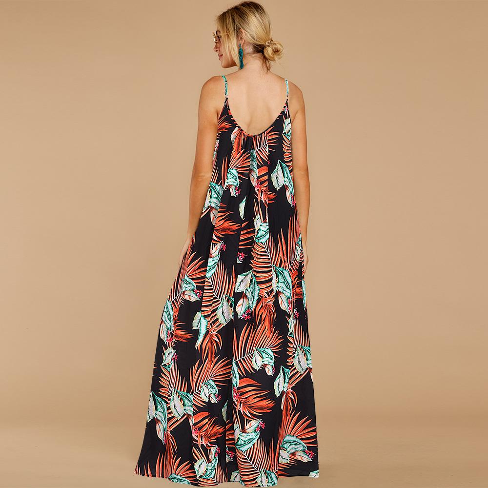 Summer Sleeveless Boho Long Maxi Dresses-STYLEGOING