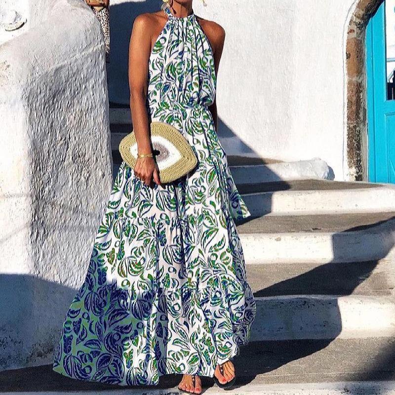 Fashion Bohemia Long Maxi Dresses-STYLEGOING