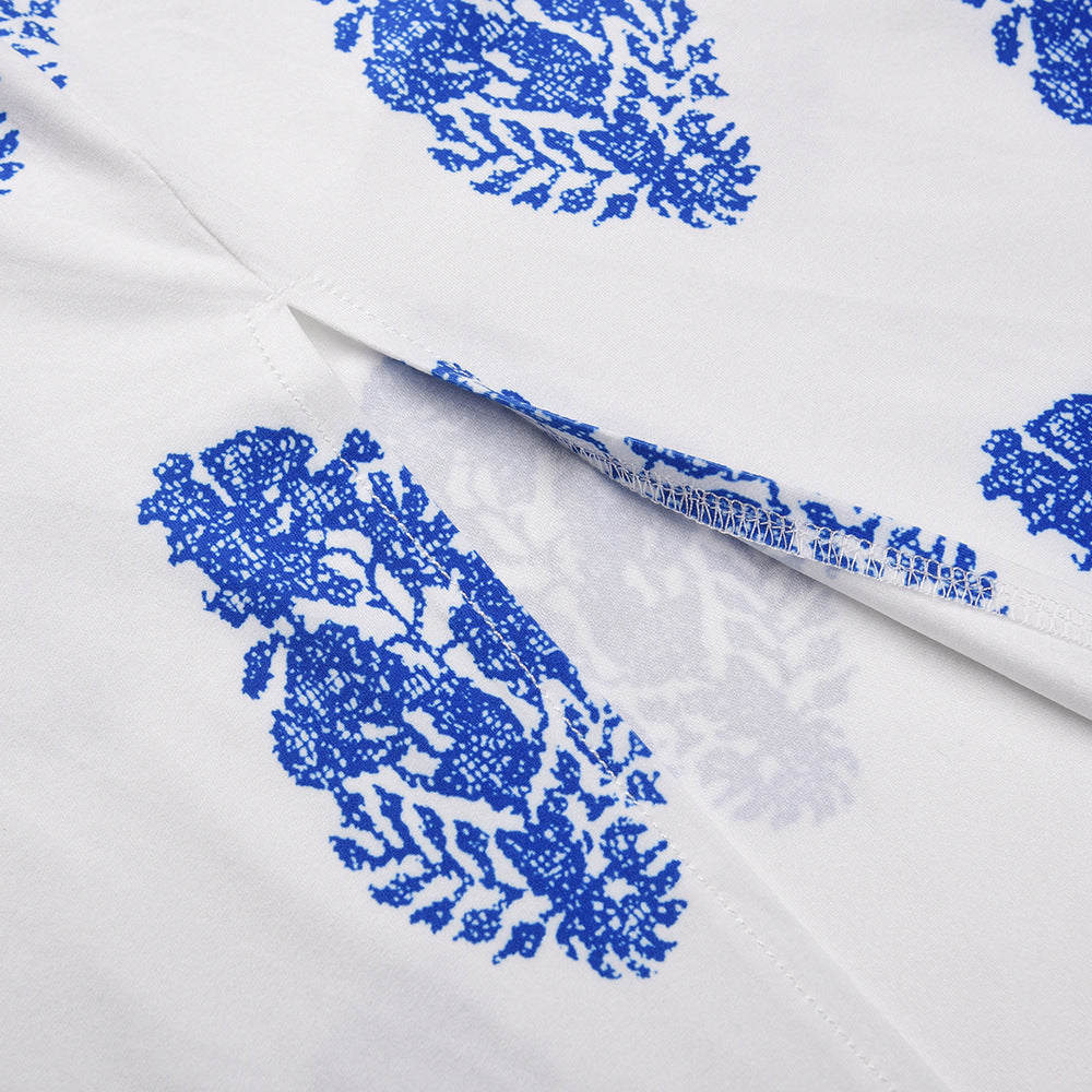 Vintage Sexy Backless Bandage Long Boho Holiday Dresses