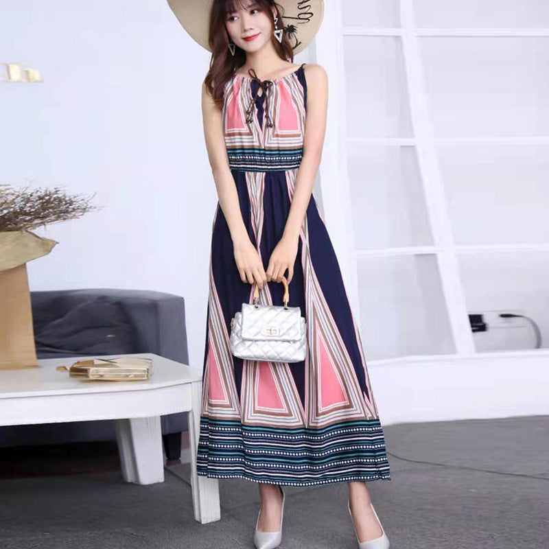 Casual Cotton Summer Long Sleeveless Dresses