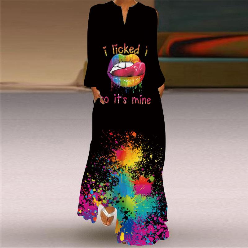 Vintage Bowknot Long Sleeves Women Fall Dresses-STYLEGOING