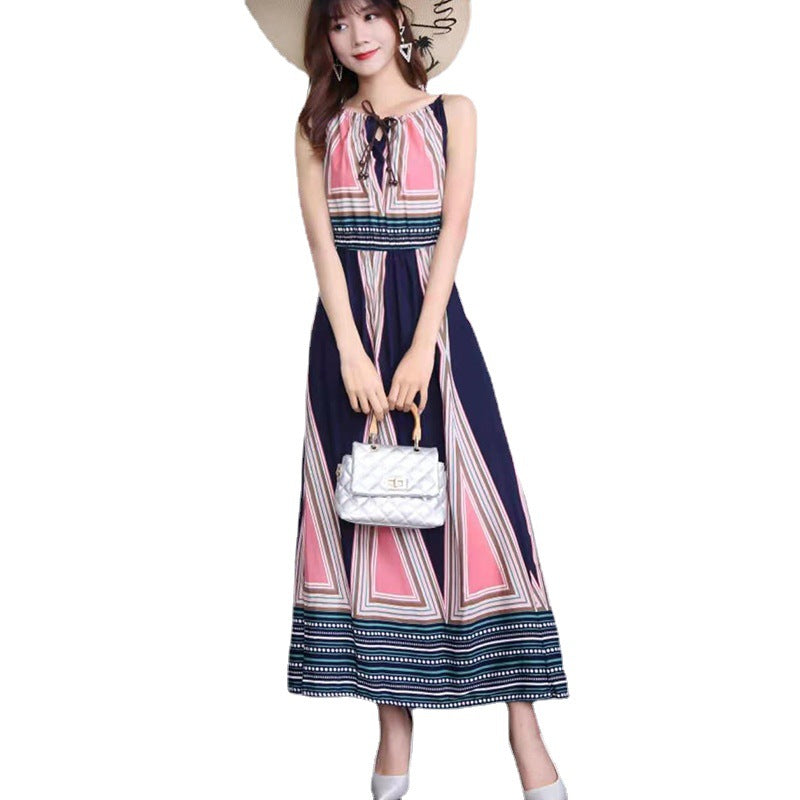 Casual Cotton Summer Long Sleeveless Dresses