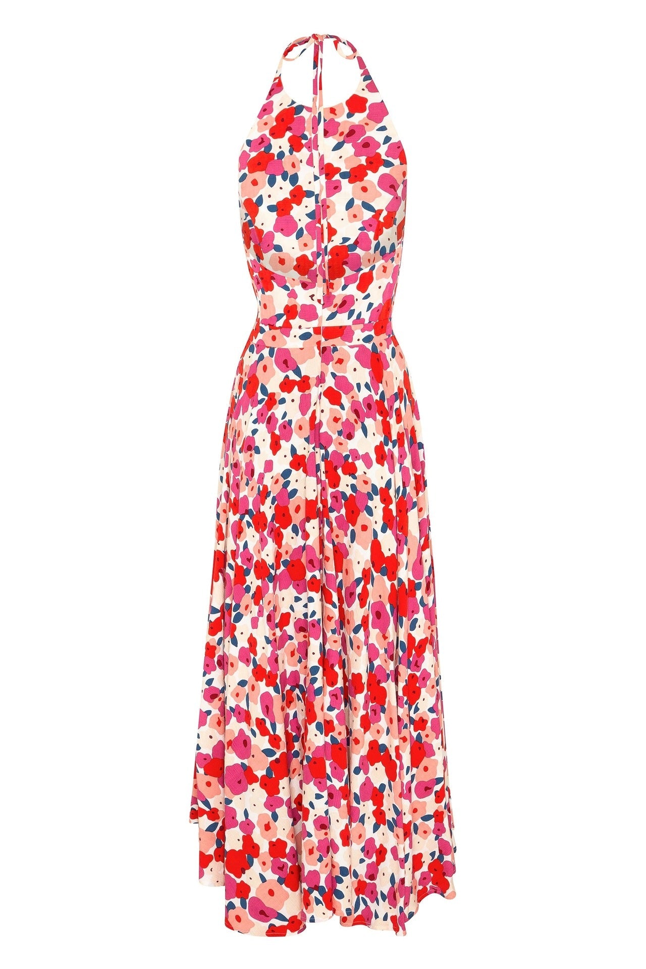 Sexy Floral Print Long Boho Summer Beach Dresses