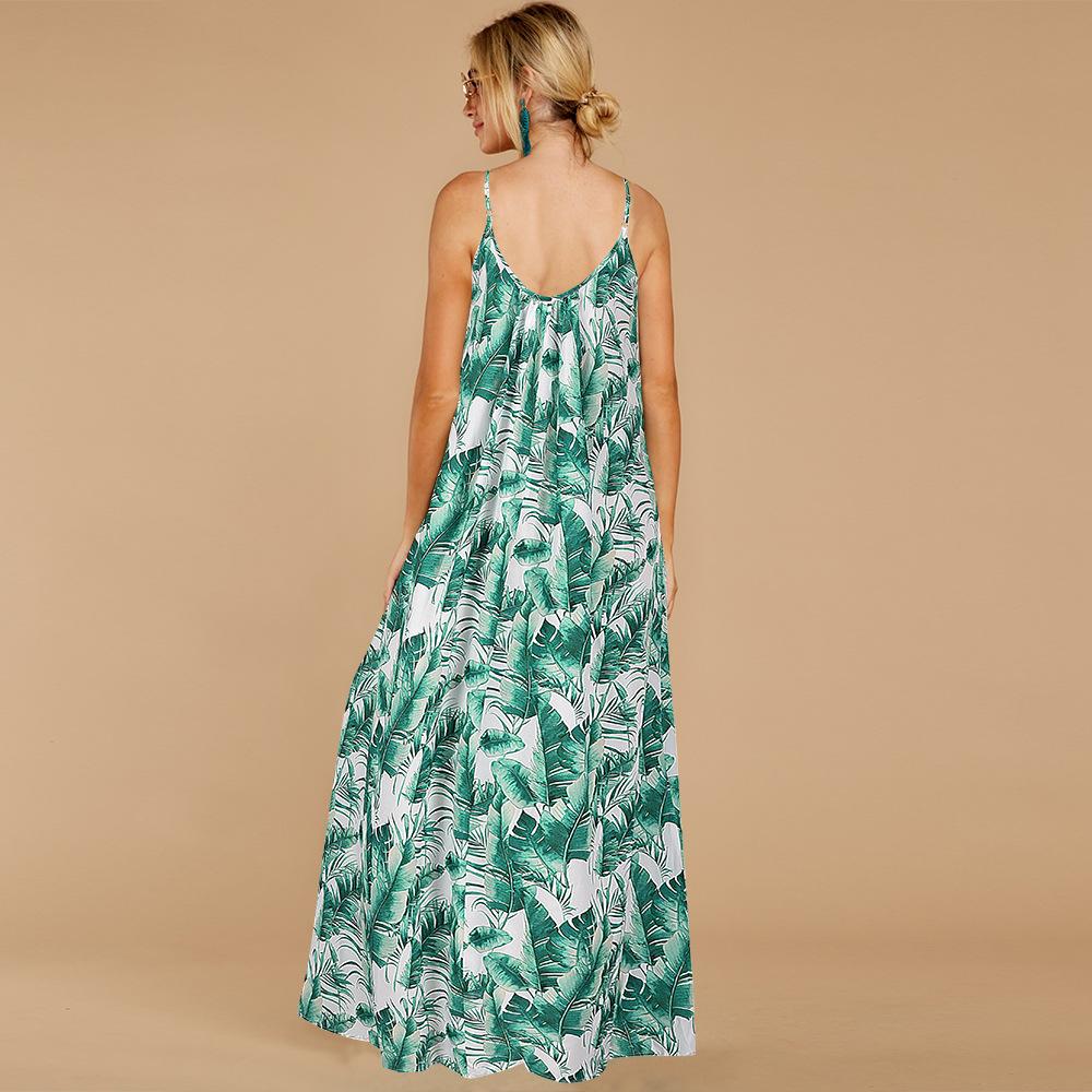 Summer Sleeveless Boho Long Maxi Dresses-STYLEGOING