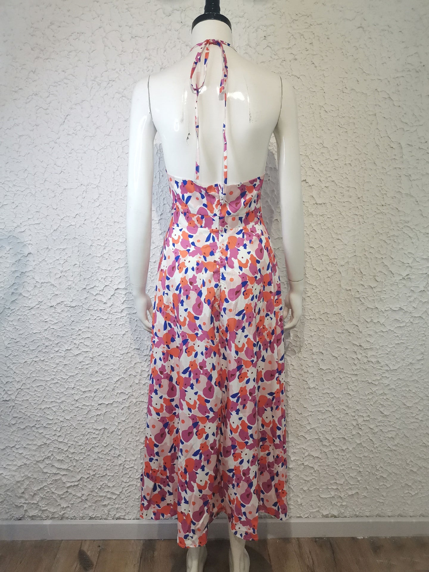 Sexy Floral Print Long Boho Summer Beach Dresses