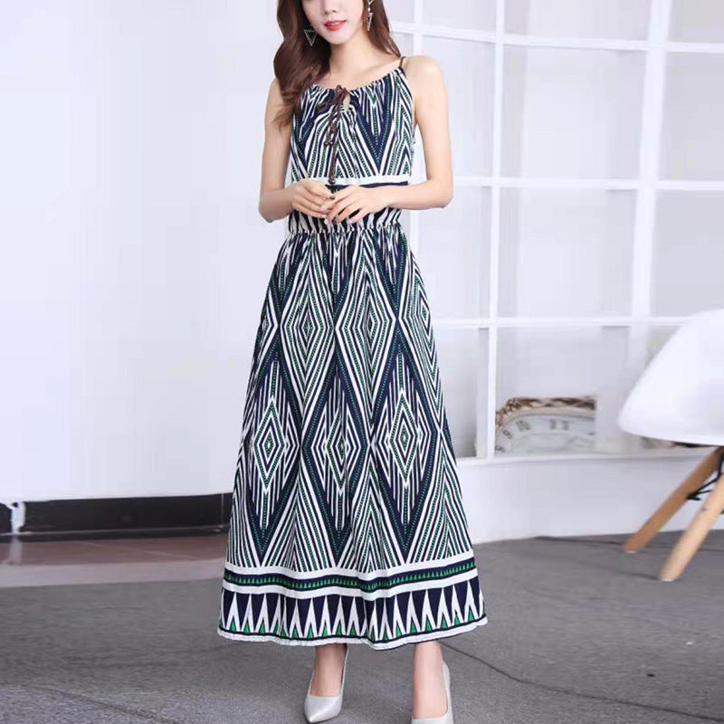 Casual Cotton Summer Long Sleeveless Dresses