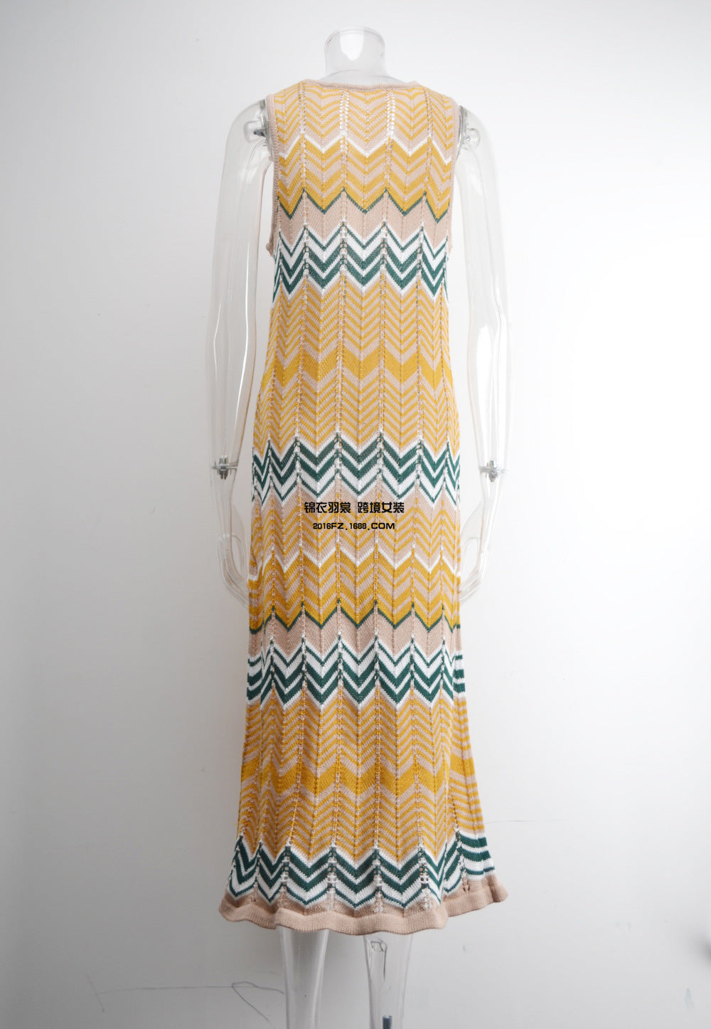 Sexy Women Summer Knitting Long Beach Dresses